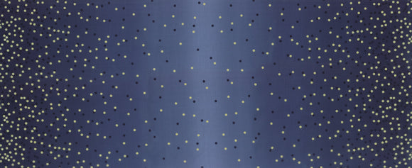 10807-225M Ombre Confetti Indigo 1/2m