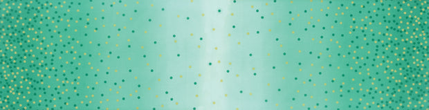 10807-31M - Ombre Confetti Teal 1/2m