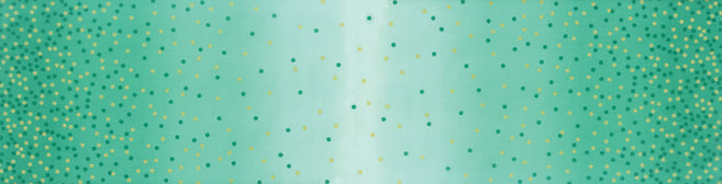 10807-31M - Ombre Confetti Teal 1/2m
