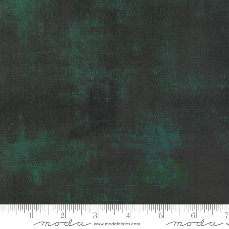 11108 308 Grunge Christmas Green Extra Wide Quilt Backing (108in) 1/2m