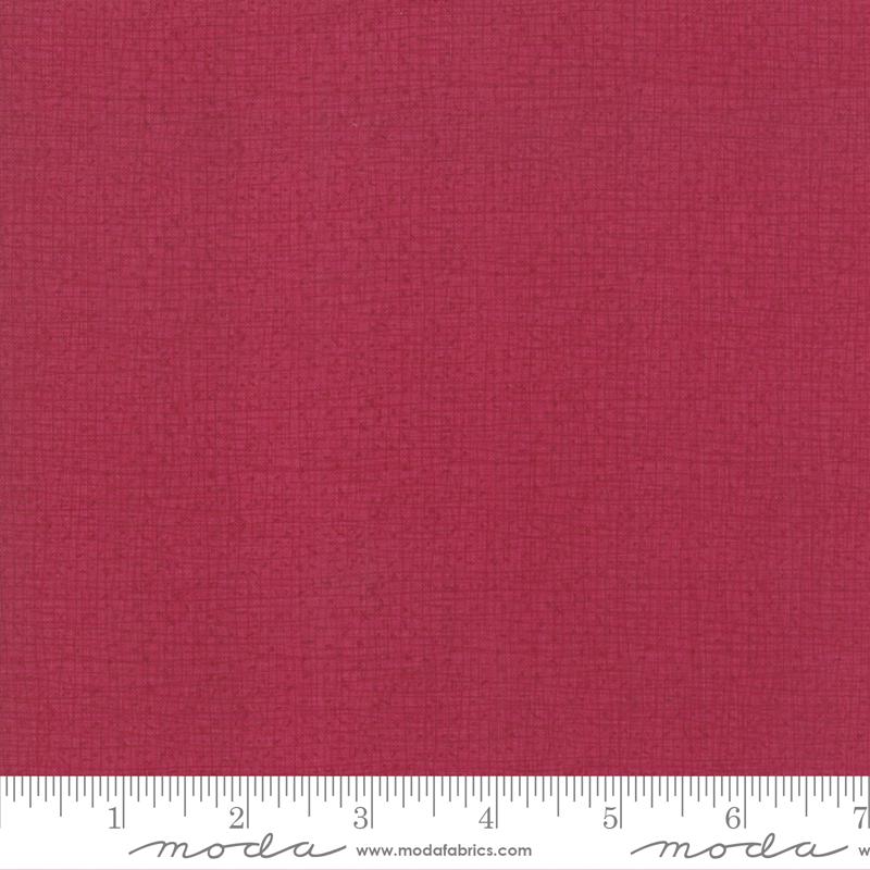 11174 118 - 108” Thatched Cranberry Extra Wide Quilt Backing (108in) by Robin Pickens 1/2m