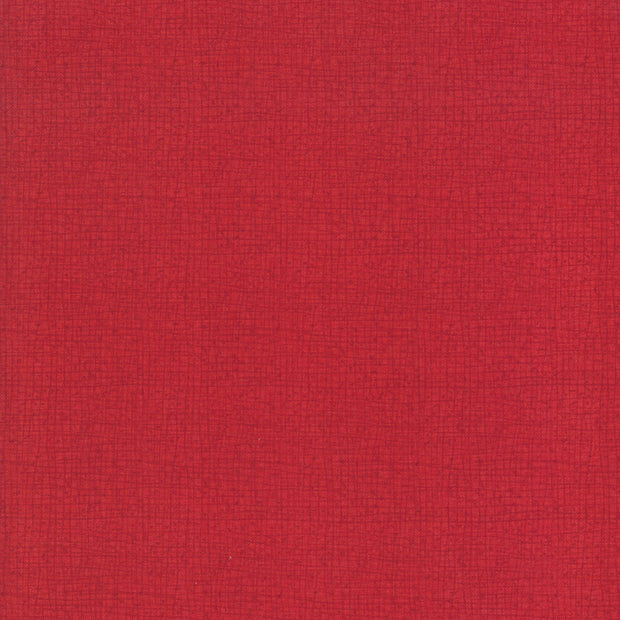 11174 119 - 108” Thatched Scarlet Extra Wide Quilt Backing (108in) by Robin Pickens 1/2m