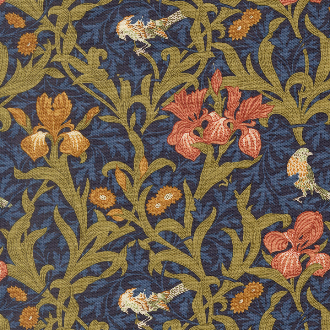 13380 14 Morris Muse Twilight by Barbara Brackman 1/2m