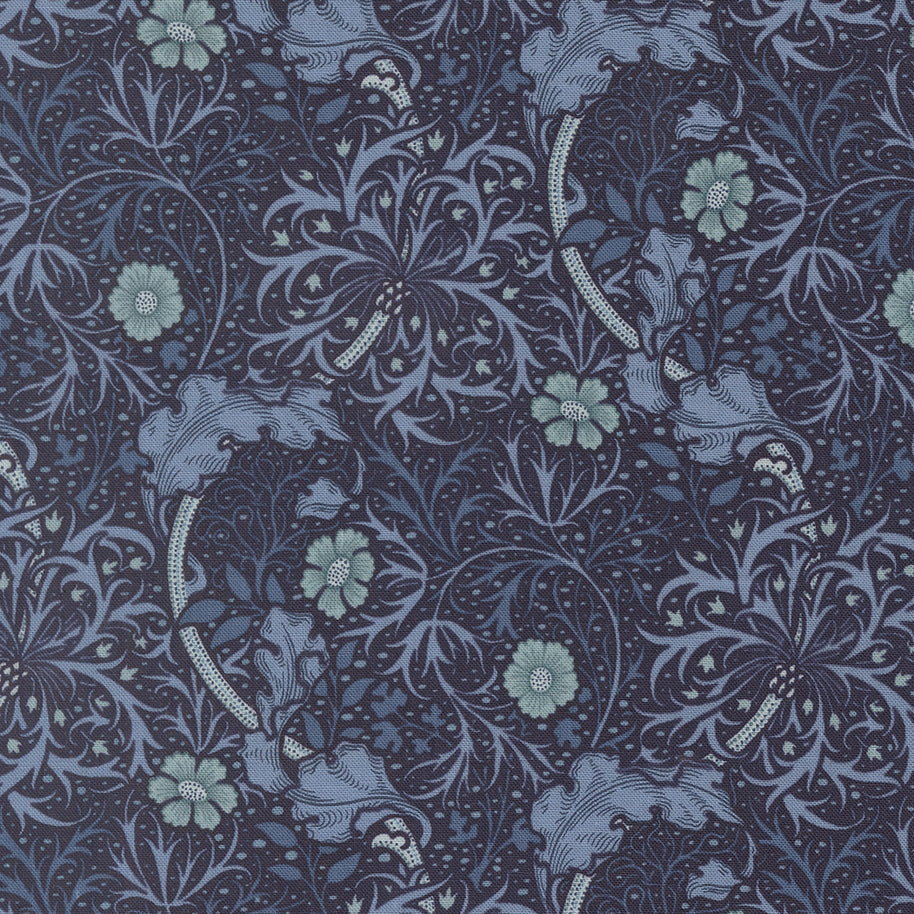 13382 15 Morris Muse Twilight by Barbara Brackman 1/2m
