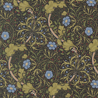 13382 16 Morris Muse Ebony by Barbara Brackman 1/2m