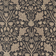 13383 17 Morris Muse Ebony by Barbara Brackman 1/2m