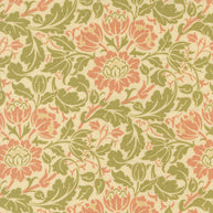 13384 11 Morris Muse Parchment by Barbara Brackman 1/2m