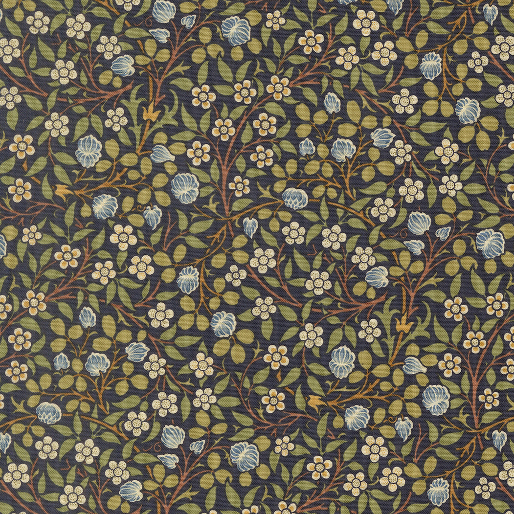 13385 14 Morris Muse Twilight by Barbara Brackman 1/2m