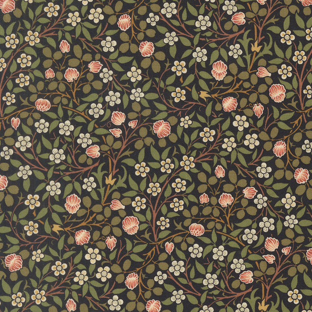 13385 15 Morris Muse Ebony by Barbara Brackman 1/2m