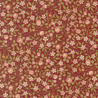 13385 16 Morris Muse Russet by Barbara Brackman 1/2m