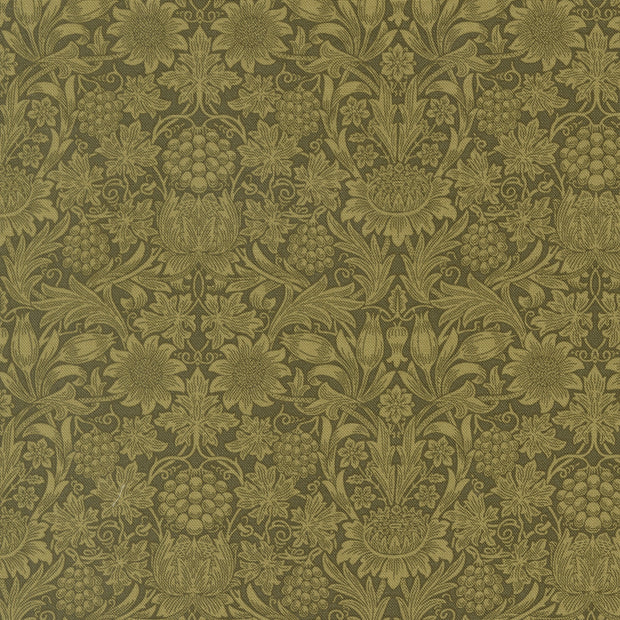 13386 12  Morris Muse Sage by Barbara Brackman 1/2m