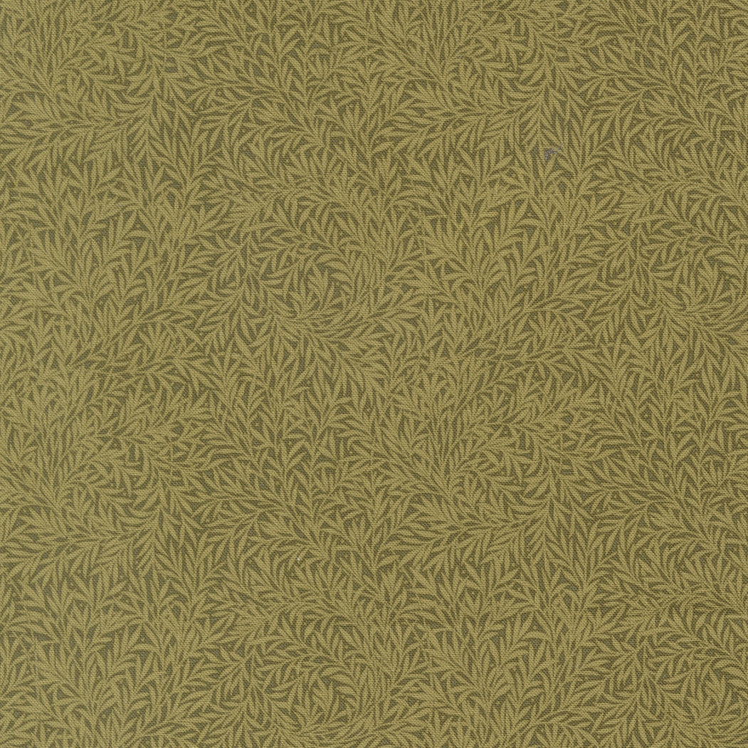 13387 12 Morris Muse Sage by Barbara Brackman 1/2m