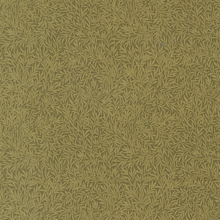 13387 12 Morris Muse Sage by Barbara Brackman 1/2m