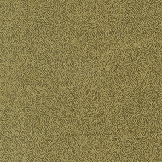 13387 12 Morris Muse Sage by Barbara Brackman 1/2m
