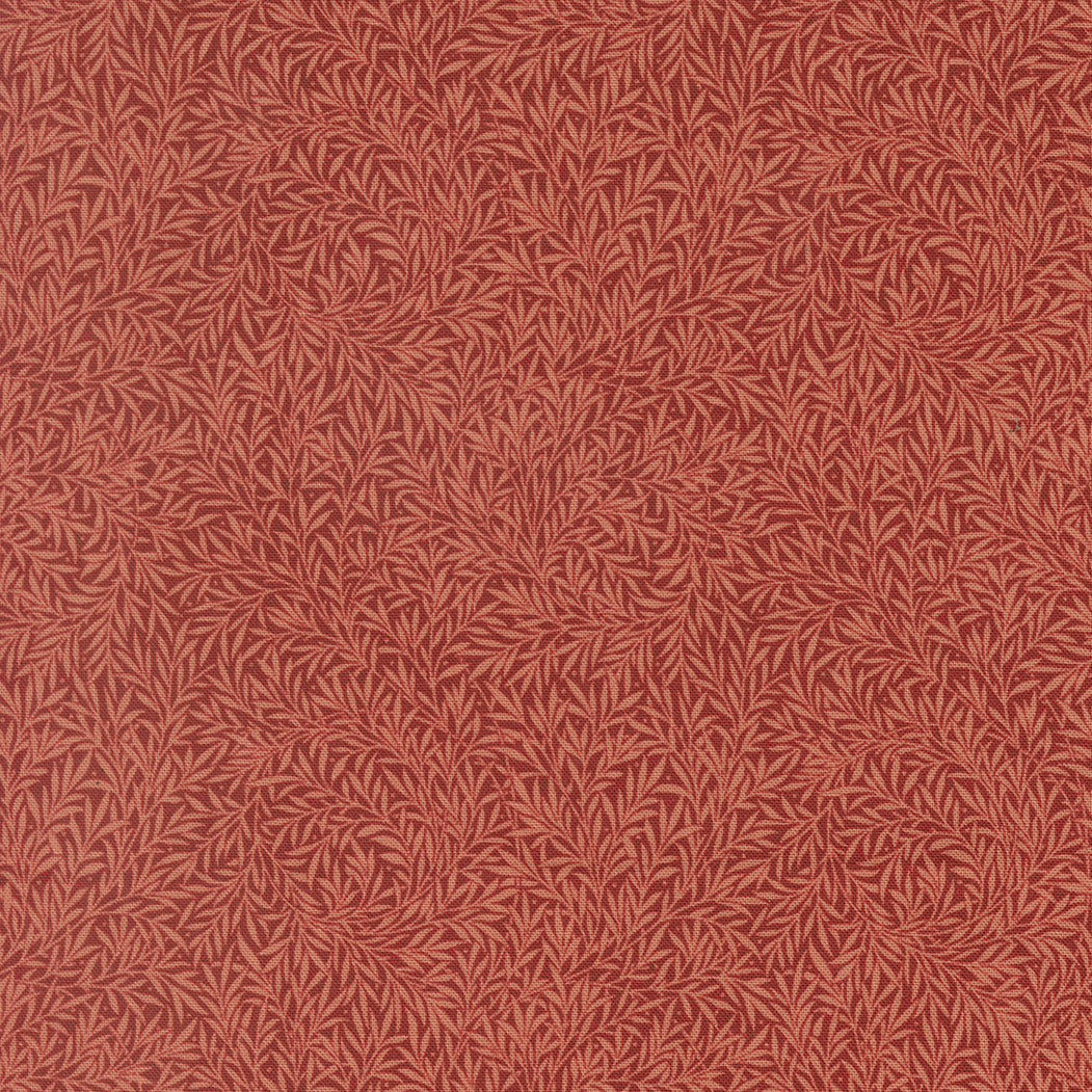 13387 16 Morris Muse Russet by Barbara Brackman 1/2m