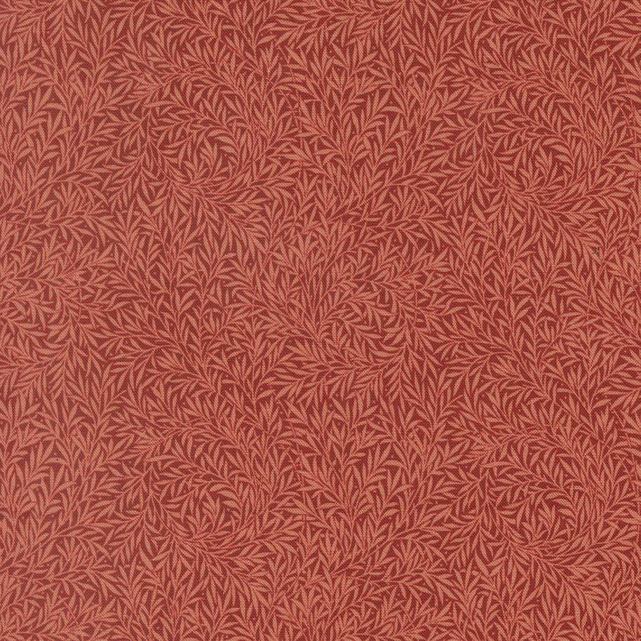 13387 16 Morris Muse Russet by Barbara Brackman 1/2m