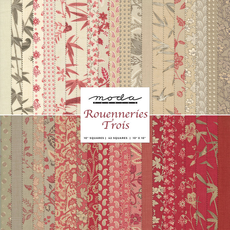 Moda Fabric - Rouenneries Trois Layer Cake