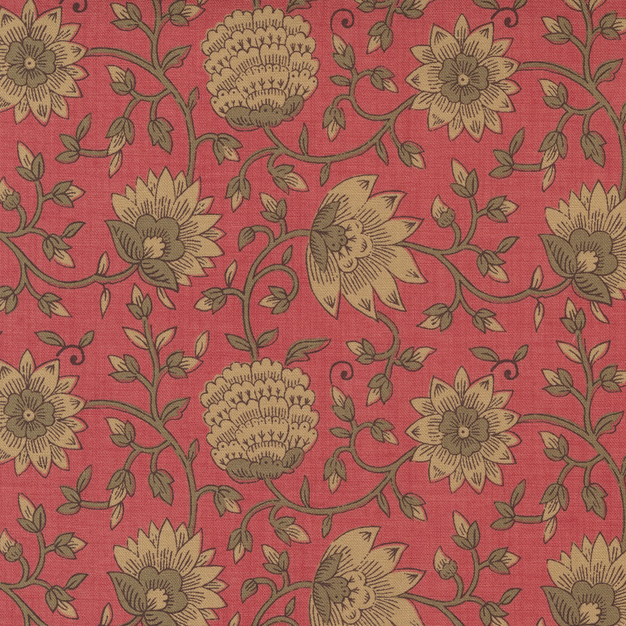 Bonheur De Jour Faded Red 1/2m