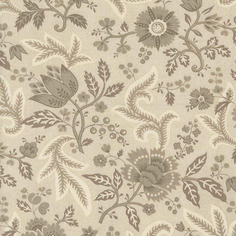 Moda Fabric - Rouenneries Trois Pearl Roche 1/2m