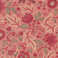 Moda Fabric - Rouenneries Trois Faded Red 1/2m