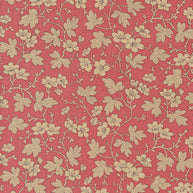 Moda Fabric - Rouenneries Trois Faded Red 1/2m
