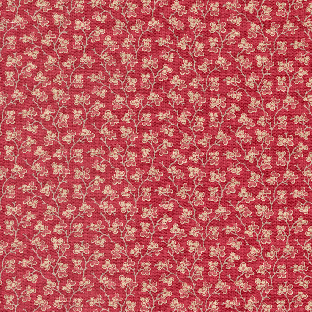 Moda Fabric - Rouenneries Rouge 1/2m