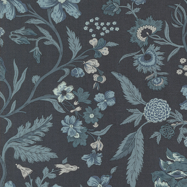 Sacre Bleu Parterre Florals Indigo