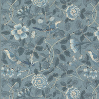 Sacre Bleu Oiseaux Florals Bird French Blue