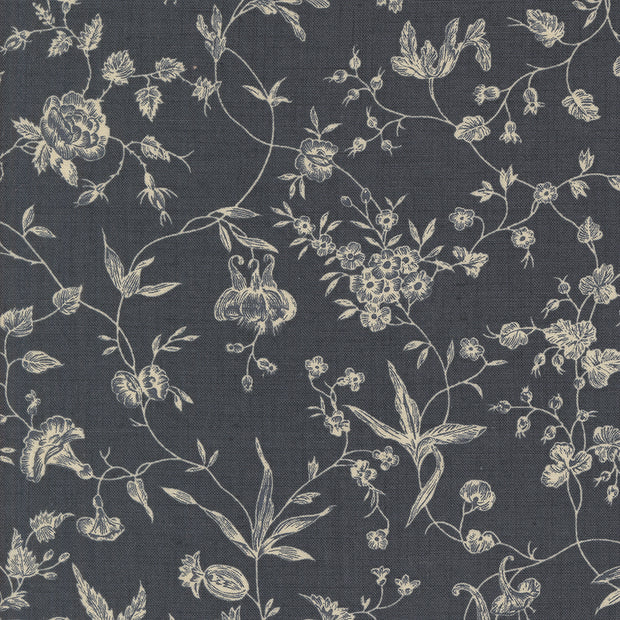 Sacre Bleu Pivoine Vines Indigo