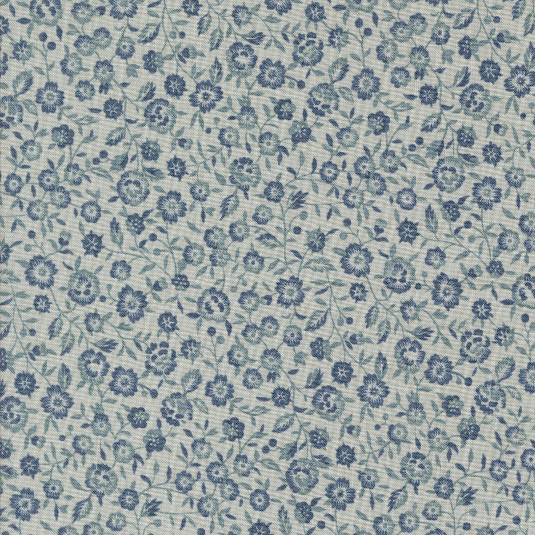 Sacre Bleu Renoncule Florals Ciel Blue