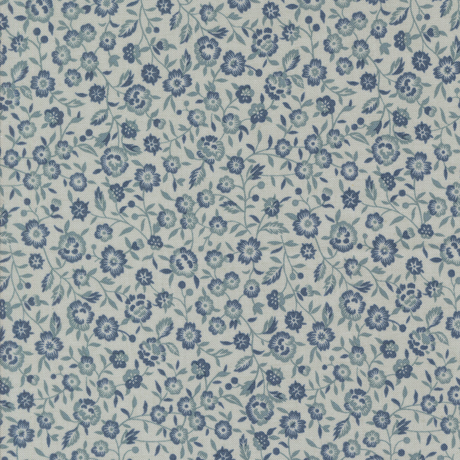 Sacre Bleu Renoncule Florals Ciel Blue