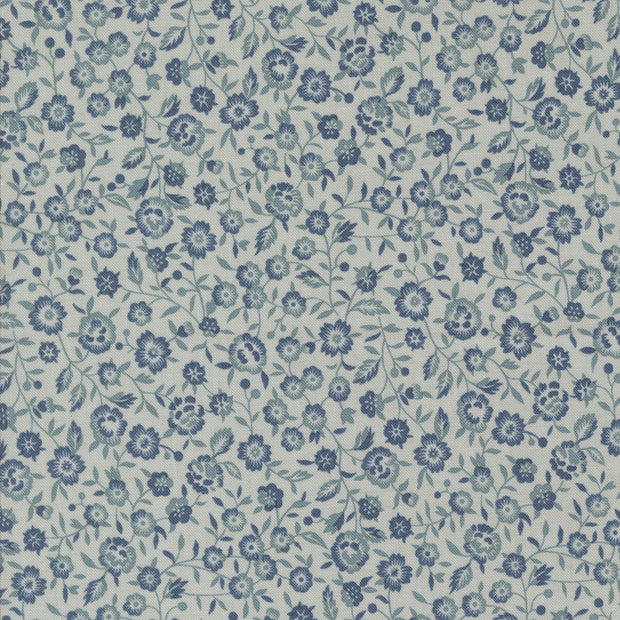 Sacre Bleu Renoncule Florals Ciel Blue