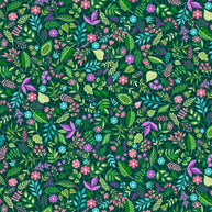 150_G Foliage-Green, Tropica by Makower 1/2m