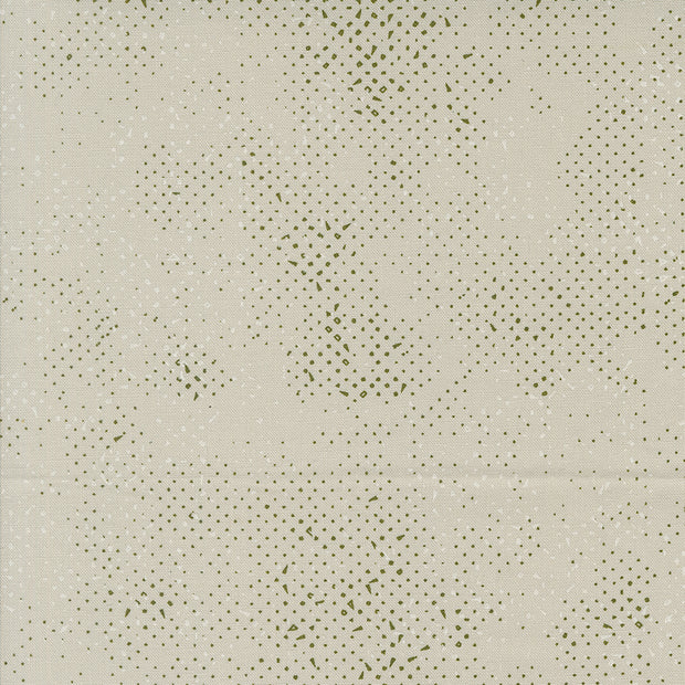 Moda Fabrics - Olive You Spotted Foggy 1/2m