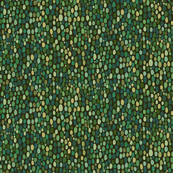 169_G Spot-Green, Prehistoric by Makower 1/2m