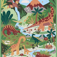 170_1 Panel – Multi, Prehistoric by Makower - Panel
