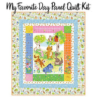 100 Aker Woods Panel Quilt Kit