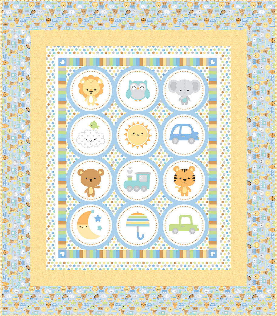 Special Delivery Panel Quilt Kit