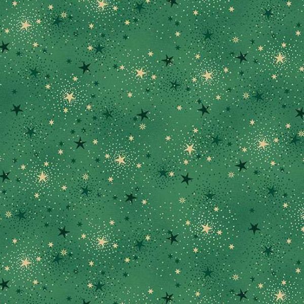 216-G Sparkle Green, Adorn by Makower 1/2m