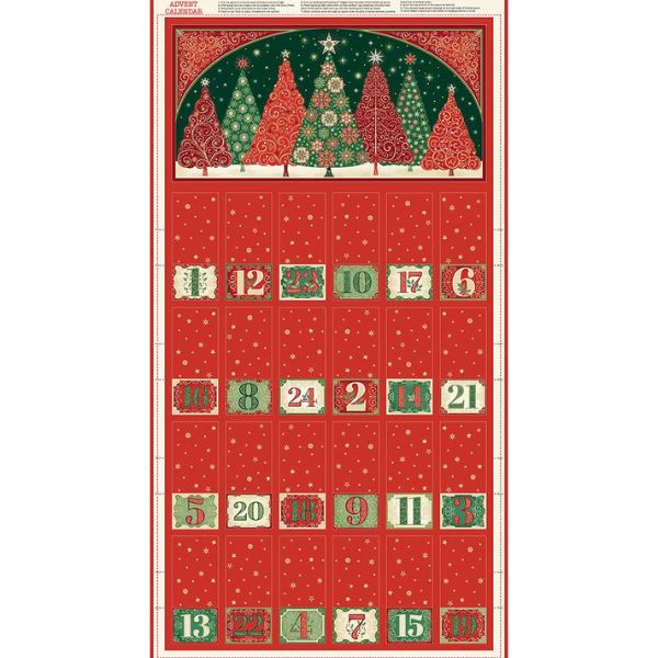 220-1 Advent Panel, Adorn by Makower