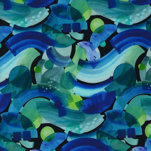 Moda Fabrics - Playgrounds Sky 1/2m