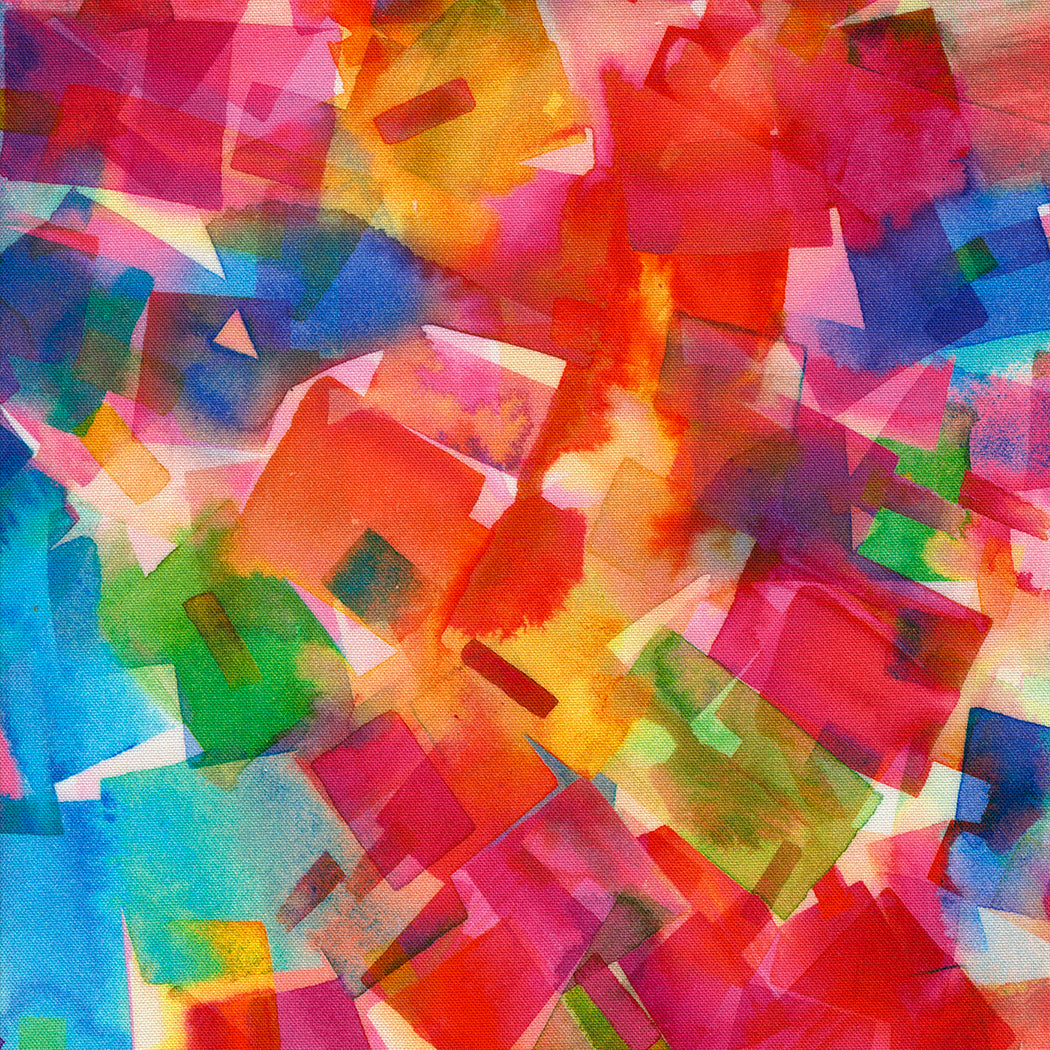 Moda Fabrics - Playgrounds Rainbow 1/2m
