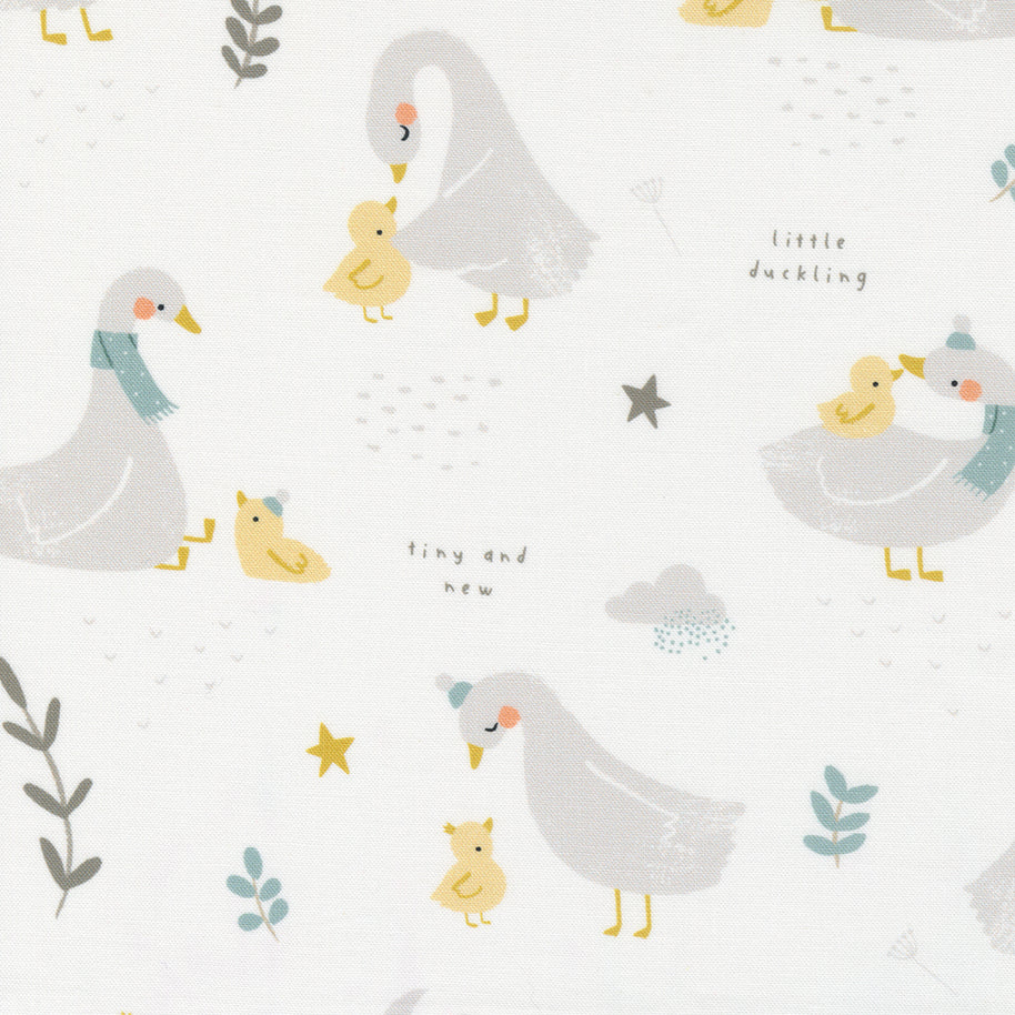 Little Ducklings White 1/2m
