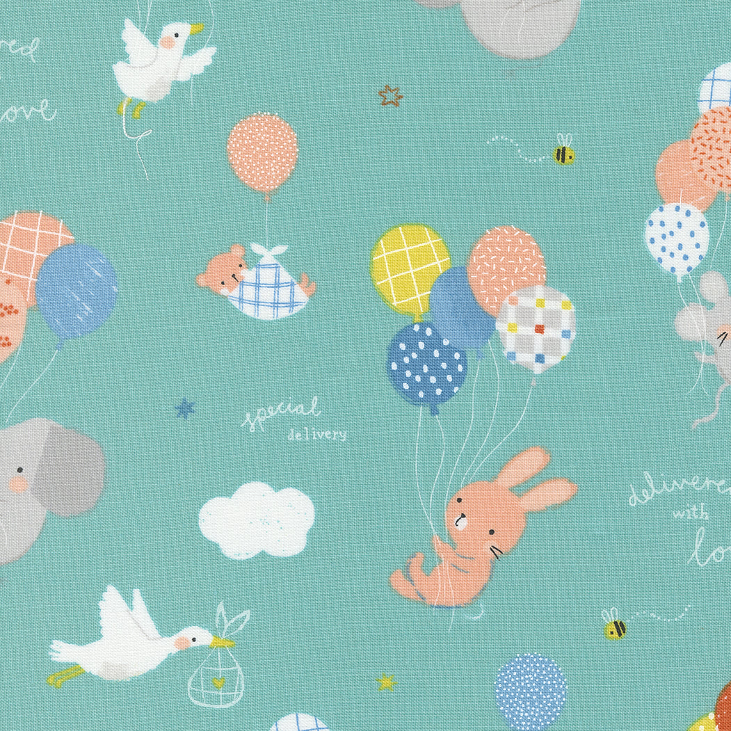 Moda Fabrics - Delivered With Love 1/2m