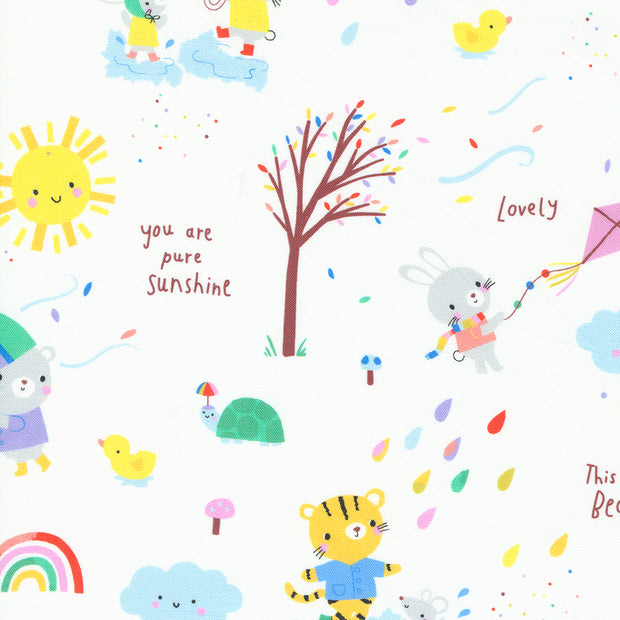 Moda Fabrics - Whatever the Weather Cloud 1/2m