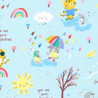 Moda Fabrics - Whatever the Weather Rain 1/2m
