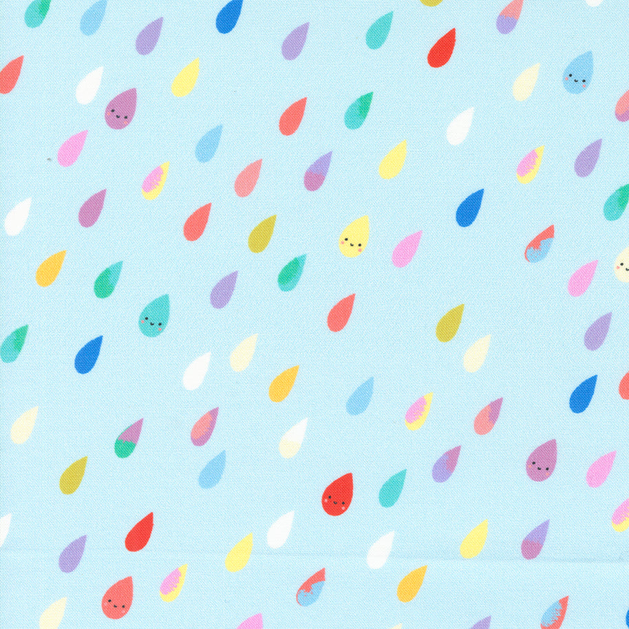 Moda Fabrics - Whatever the Weather Rain 1/2m