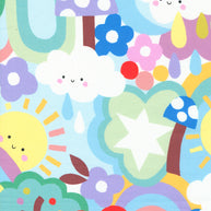 Moda Fabrics - Whatever the Weather Rainbow 1/2m