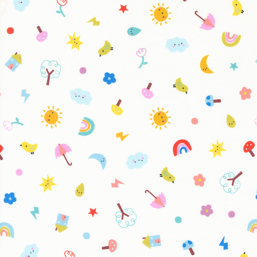 Moda Fabrics - Whatever the Weather Cloud 1/2m