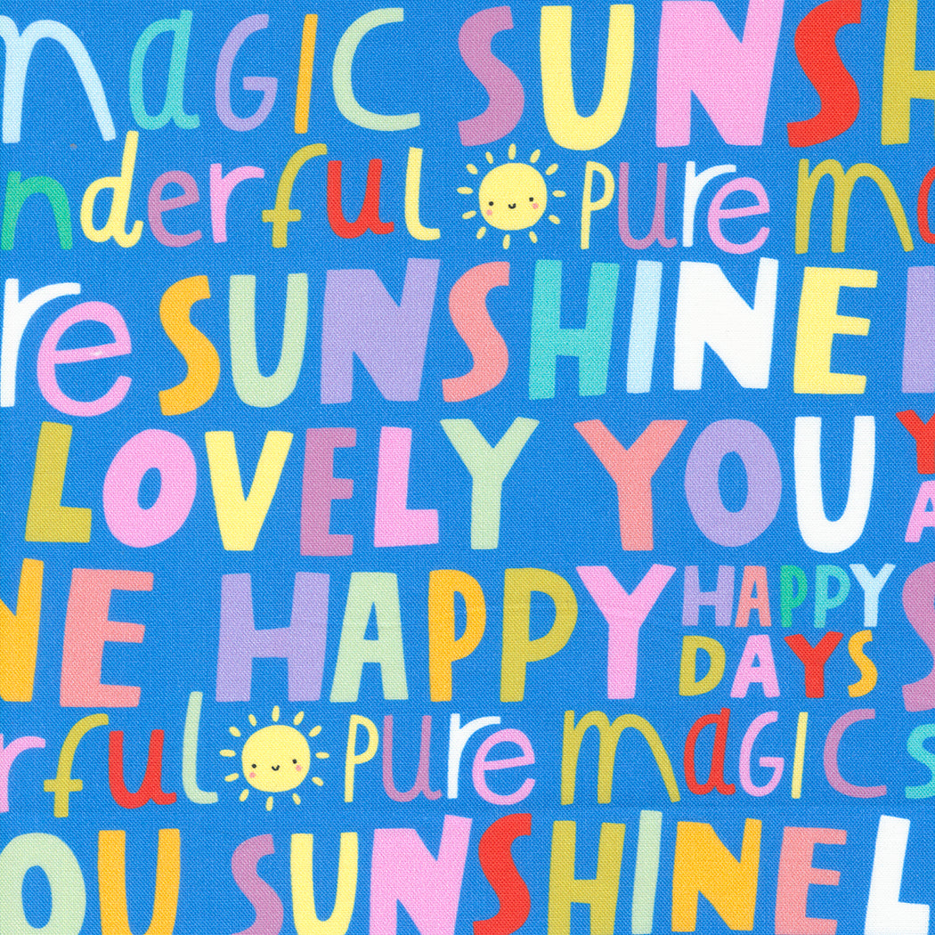 Moda Fabrics - Whatever the Weather Bright Sky 1/2m